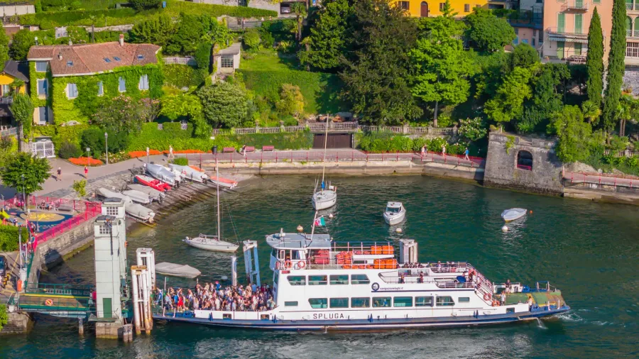 08 27 2025  varenna italy como lake ferry boat