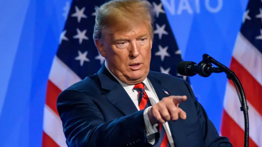 USA President Donald Trump.