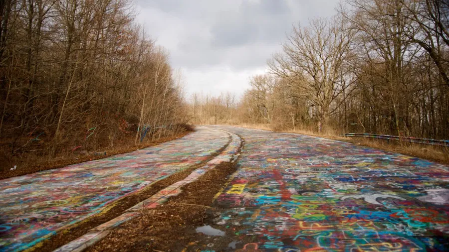 Graffiti Highway, Centralia, PA.