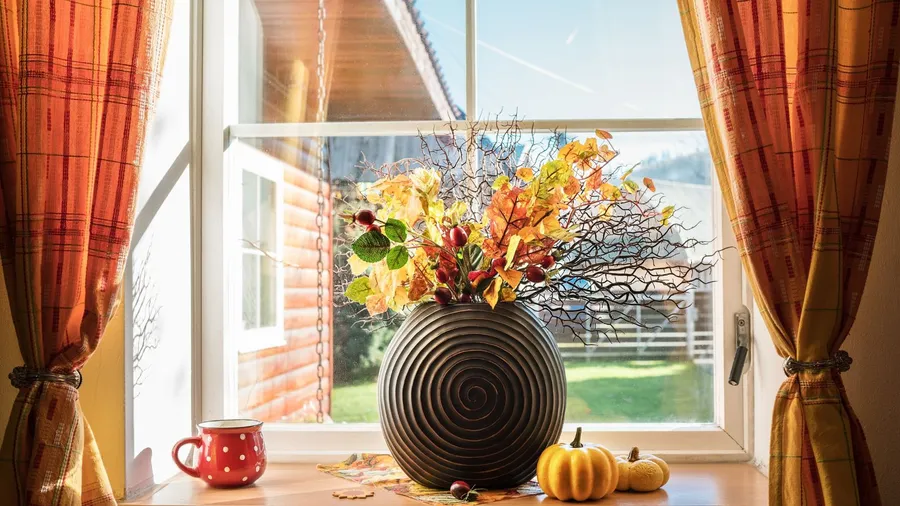 Fall decor focal point