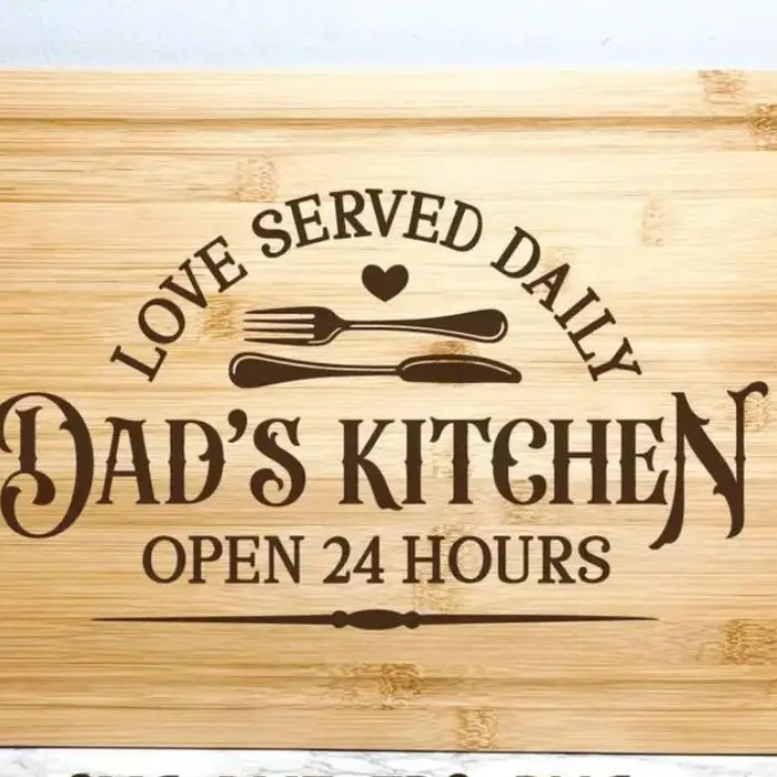 Custom Kitchen Wall Art for Dad (Ideas)