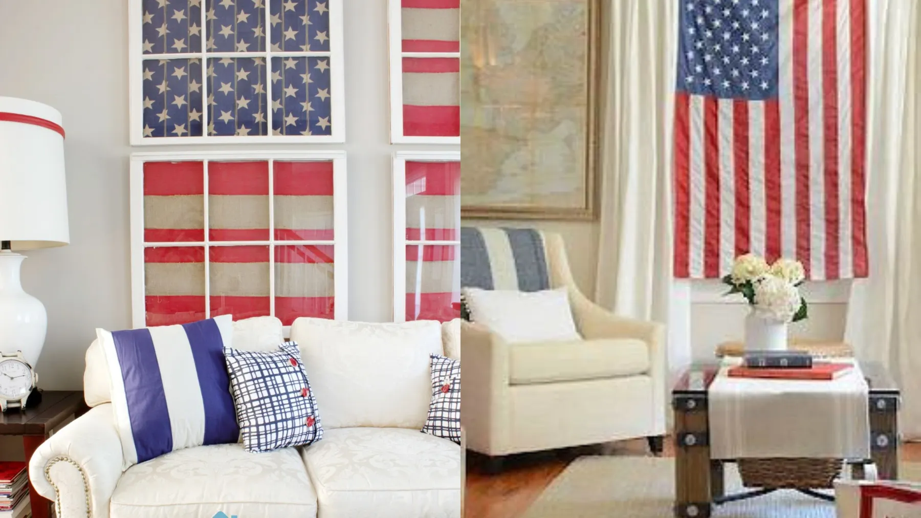 The American flag is the quintessential symbol of Independence Day. 