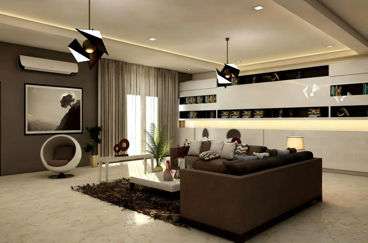 Color temperature and intensity influence the mood and atmosphere of a room.