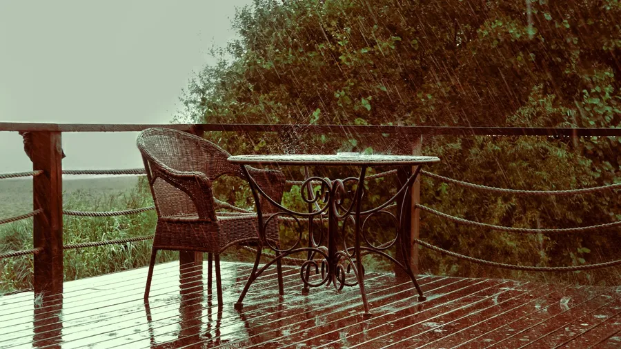 Outdoor raining