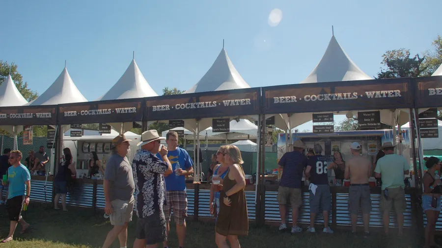 A general view of atmosphere during the Bourbon Beyond- A New Bourbon, Food Music Festival In-One in Louisville, Kentucky