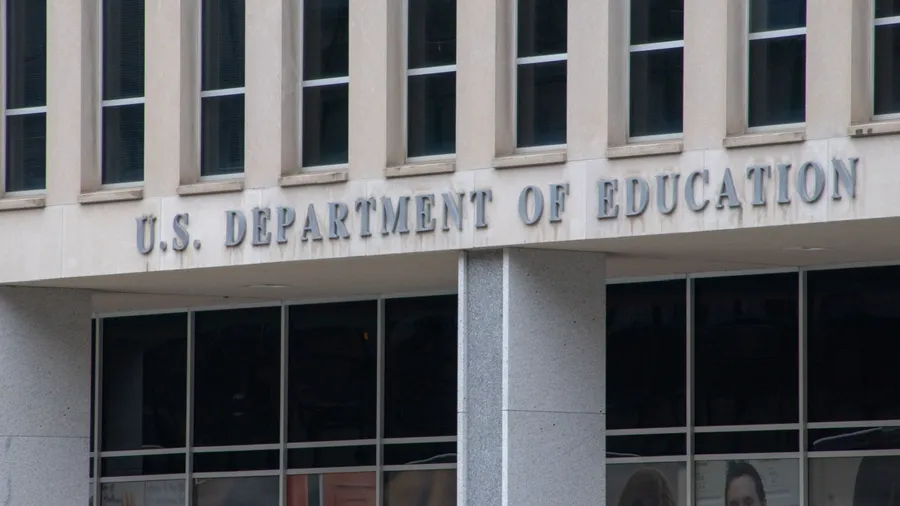 Washington, DC / USA 4-7-19 - U.S. Department of Education