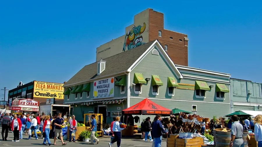 Eastern Market is a Commercial open air neighborhood marketplace in downtown Detroit, Michigan.