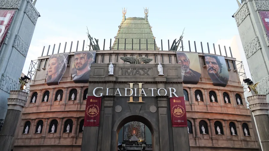 LOS ANGELES, CA - NOVEMBER 18, 2024: General Atmosphere at the Gladiator II premiere at the TCL Chinese Theatre IMAX