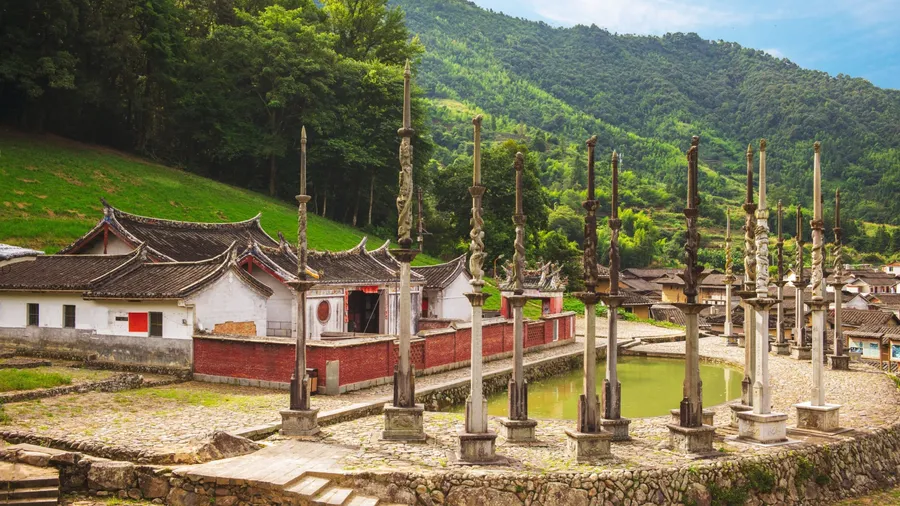 hakka Taxia Village located in nanjing county, Fujian, ChinaV