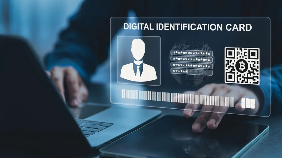 Digital identification system for secure identity verification in decentralized finance (DeFi) applications.