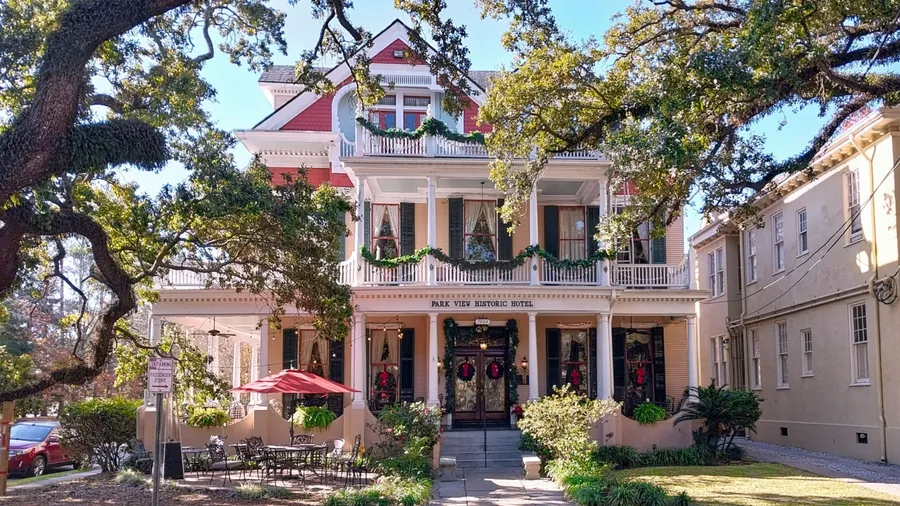 New Orleans - December 30, 2023: Park View Historic House