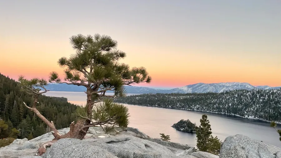 Lake Tahoe California beautiful point