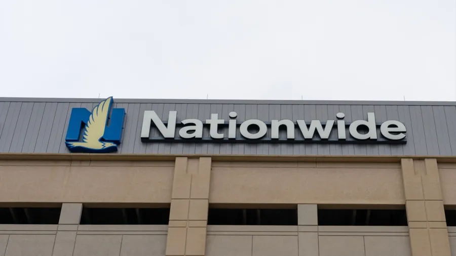 Nationwide regional headquarters in Des Moines, Iowa, USA, May 6, 2023. Nationwide is a group of large U.S. insurance and financial services companies.