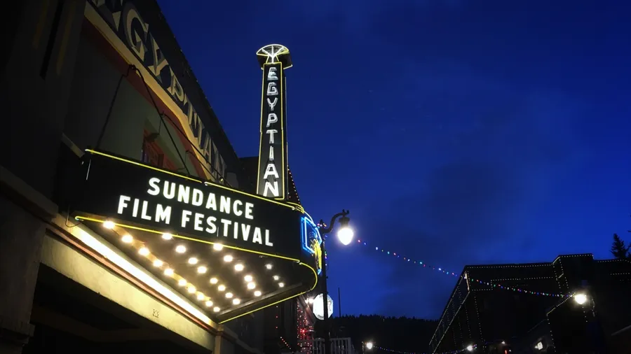 January 26, 2018- Park City, utah: Egyptian Theater during the Sundance film festival is one of the popular theaters playing movies in the festival.