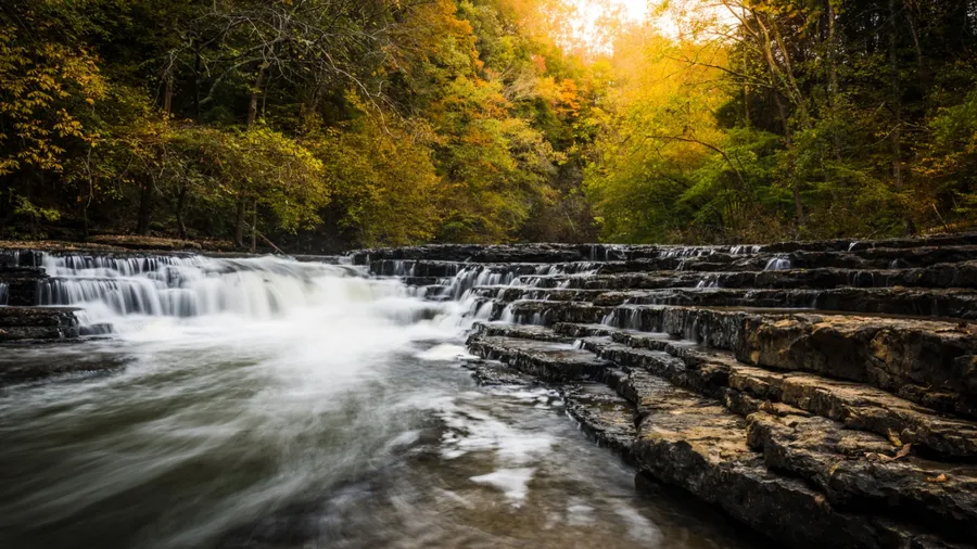Burgess Falls in Sparta, TN