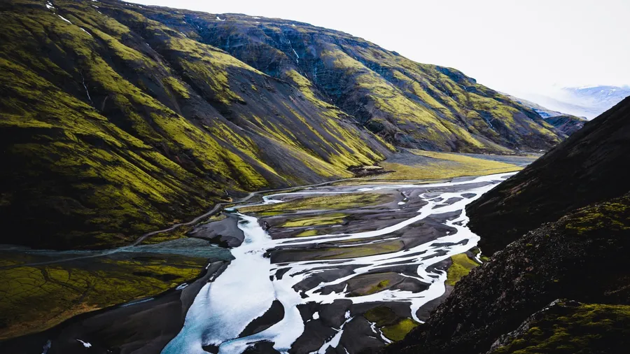 Iceland, Þórsmörk. This valley is named after the Norse God of Thunder Thor, Þór in Icelandic.