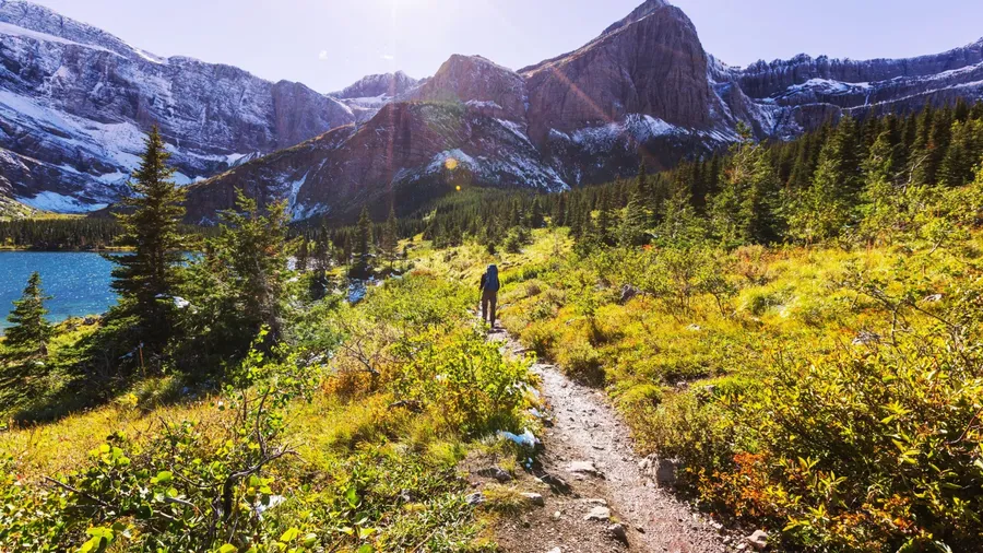 Hike in Glacier National Park, Montana