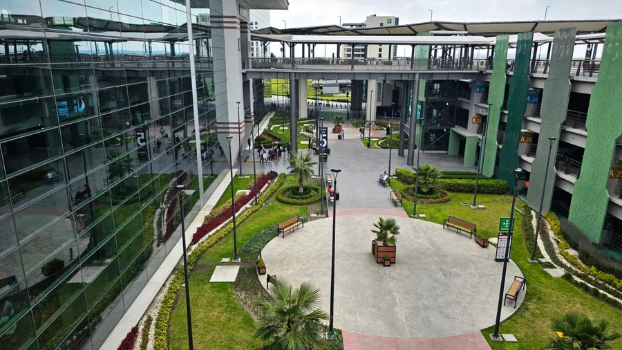 Zumpango, Mexico State, Mexico - Oct 26, 2024: The Santa Lucia Military Air Base was transformed into the Felipe Angeles International Airport AIFA to become part of Mexico City's airport network