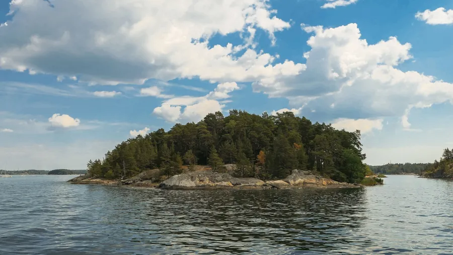 Scenic view of their archipelago against sky