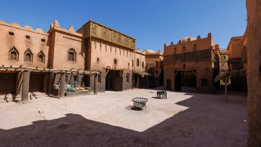 Ouarzazate, June 2, 2025. Exterior views of the movie set for Gladiator at Atlas Studios in Ouarzazate, central Morocco