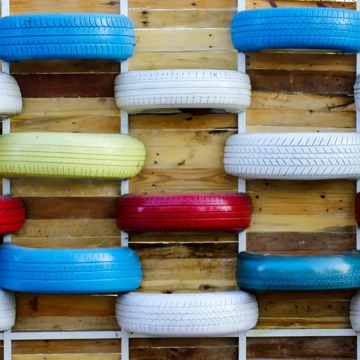 Wild Ways to Use Old Tires in Home Design