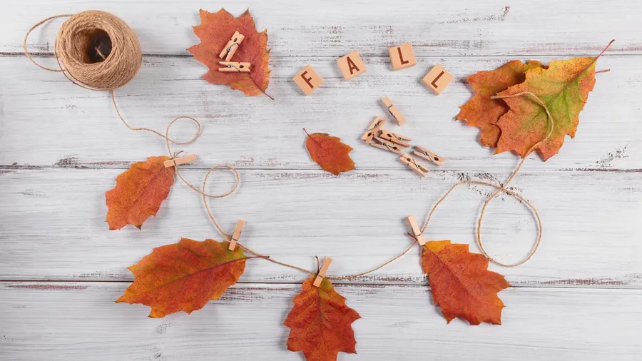 DIY Fall Garland