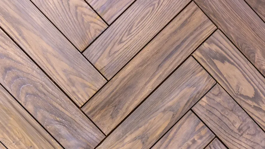 Wood floor background pattern texture is overlapping notches