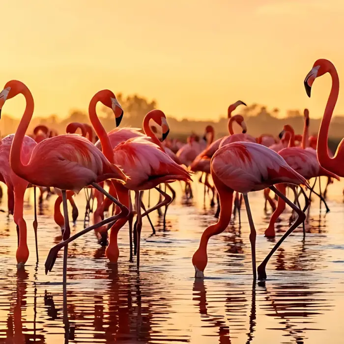Why Tanzania’s flamingo migration turns lakes pink each year