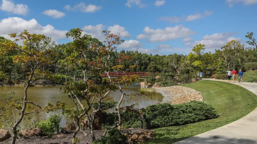 a path in morikami gardens