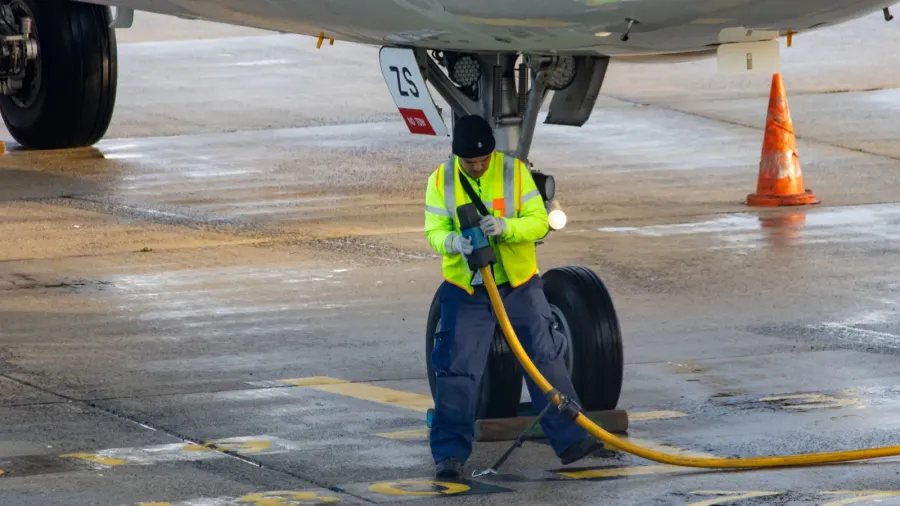 aeroport charles de gaulle france october 24 2023 airport employee