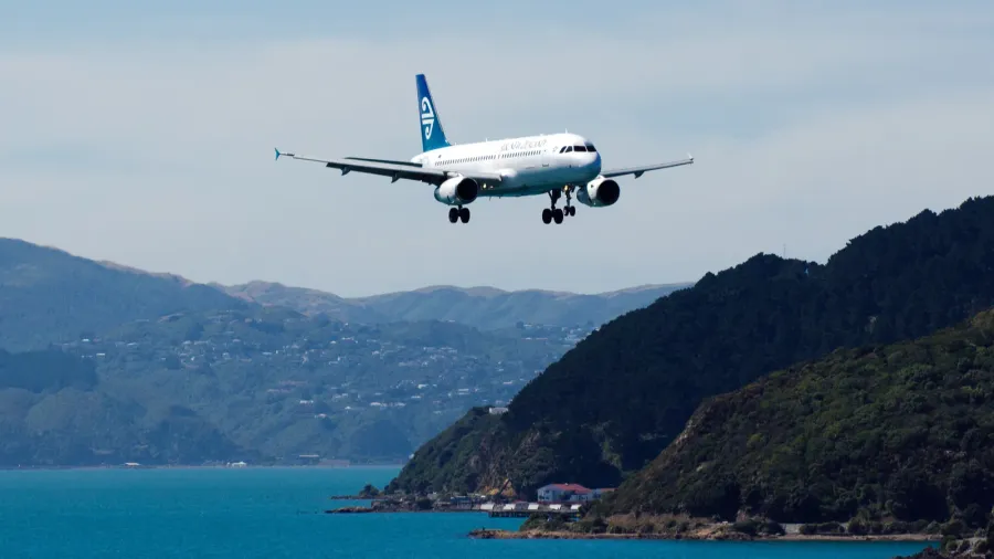 air new zealand plane
