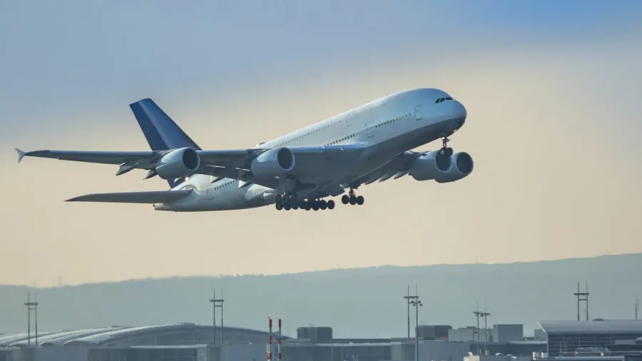 airplane taking off