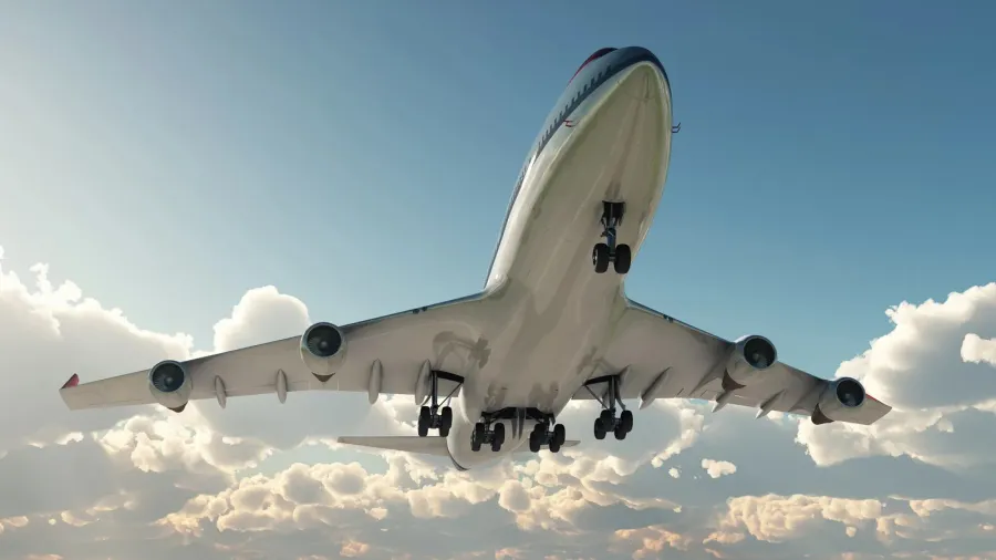 airplane taking off