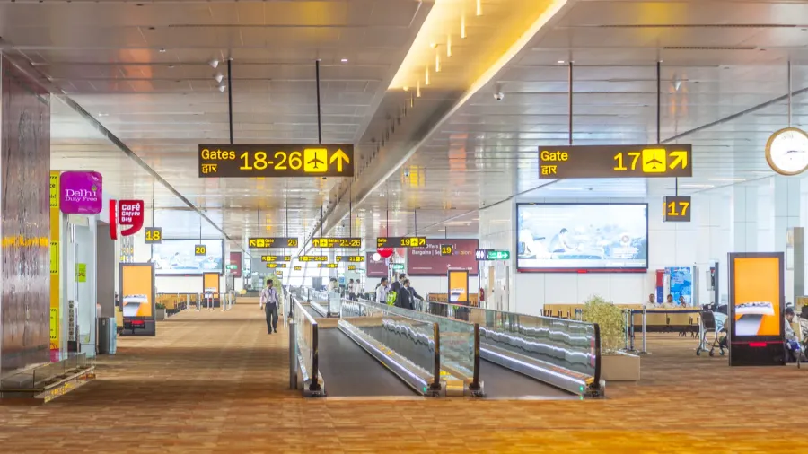 airport hall in delhi