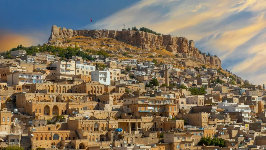 ancient and stone houses of old mardin eski mardin with