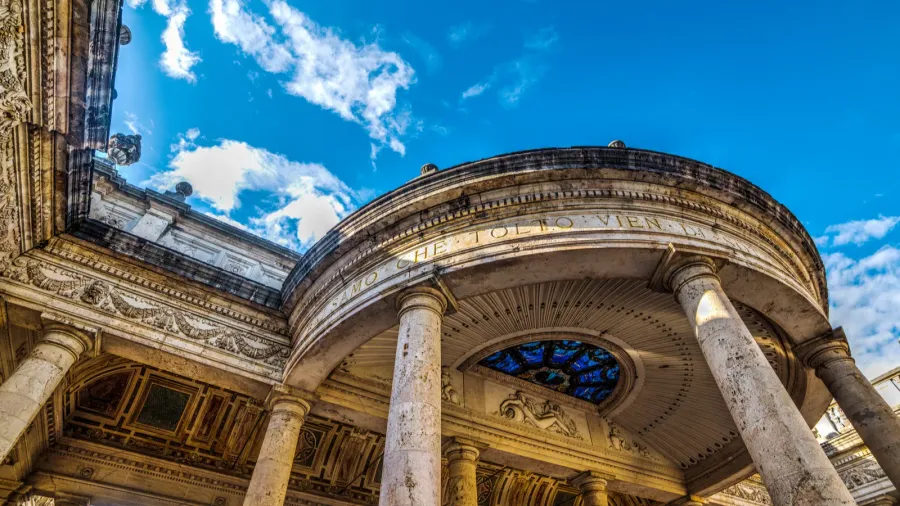 ancient thermal baths in montecatini terme