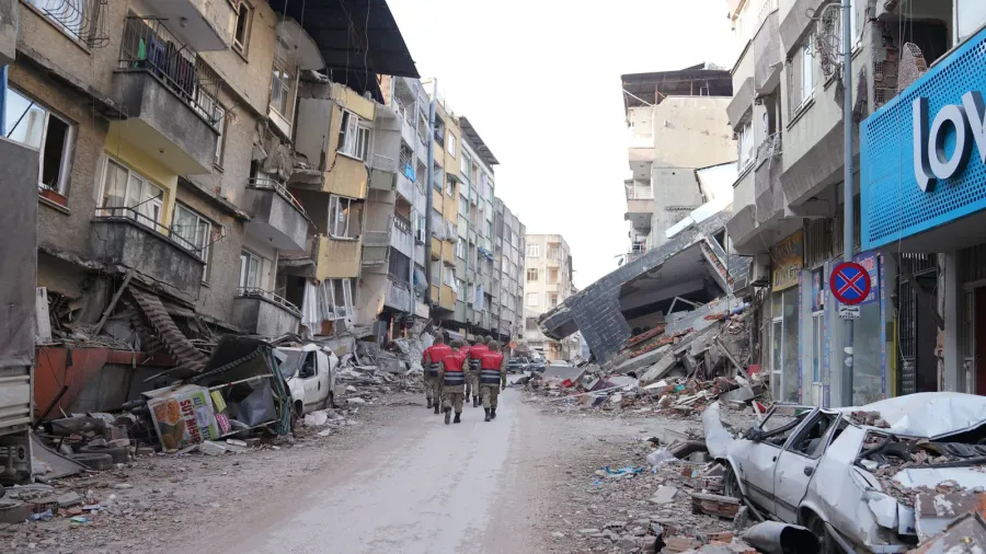 antakya hatay turkey  february 12th 2023 turkey earthquake kahramanmaras