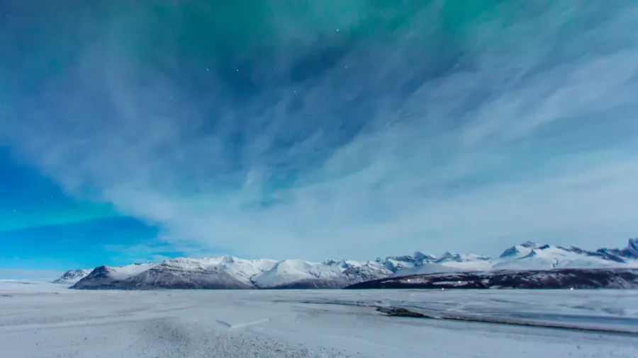 aurora borealis or the northern lights
