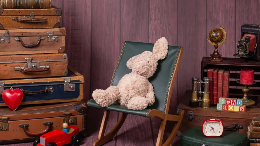 backdrops for photo studio with vintage decor and old objects
