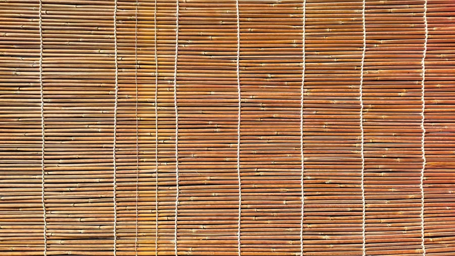shades made of bamboo