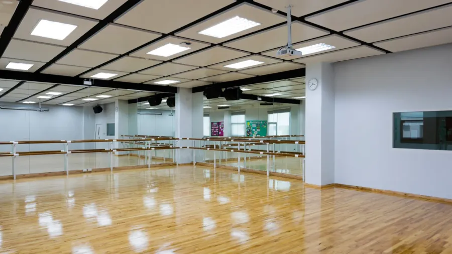 bangkok thailand  march 9 2018 interior of dance studio