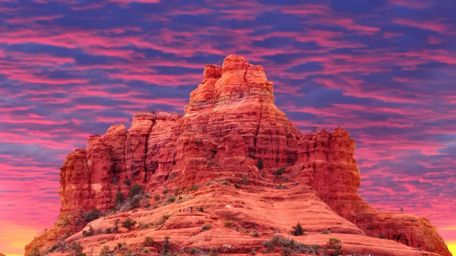 bell rock in sedona arizona usa