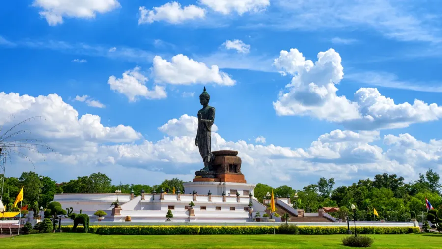 big buddha statue at phutthamonthon nakhon pathom thailand