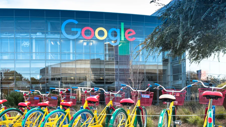 bikes at googleplex  google headquarters