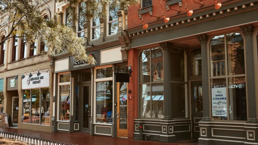boulder colorado  may 27th 2020 shops businesses and