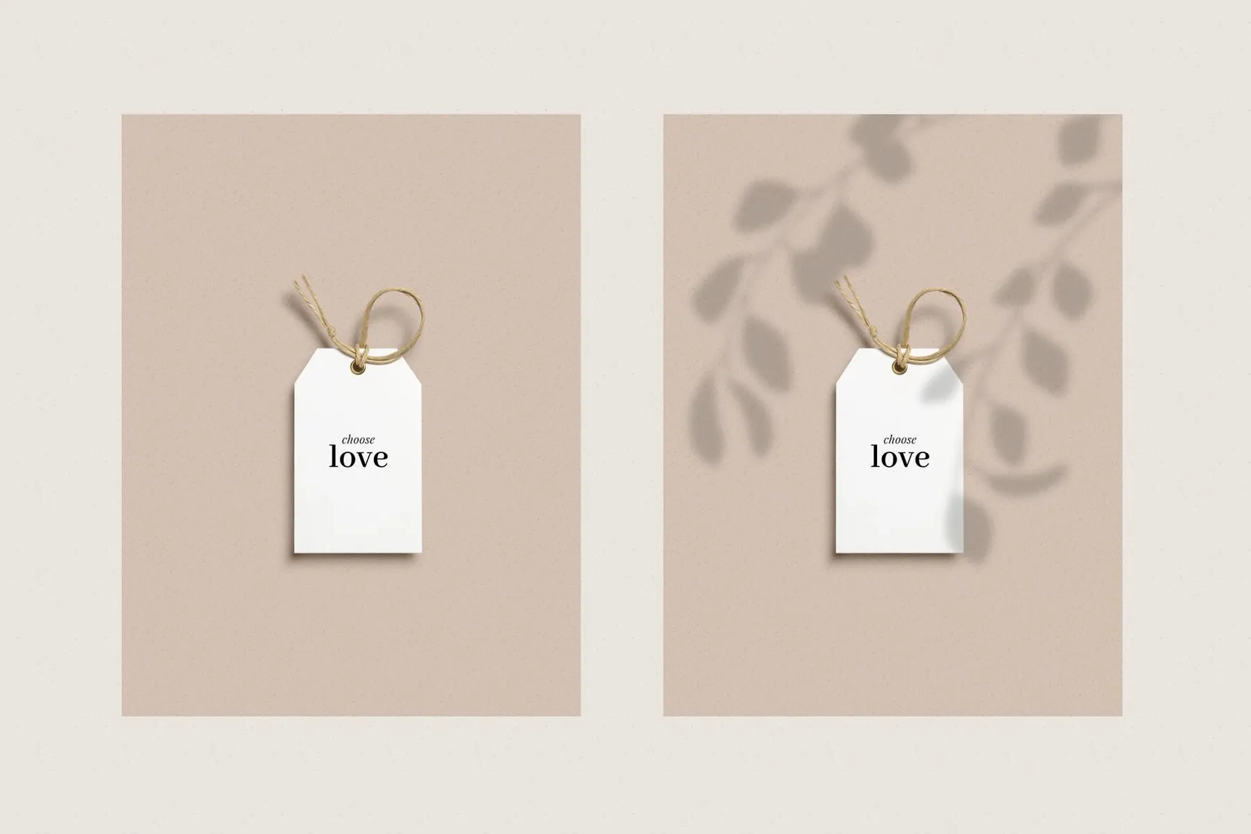 Before and after using shadow graphics for graphic design presentions.