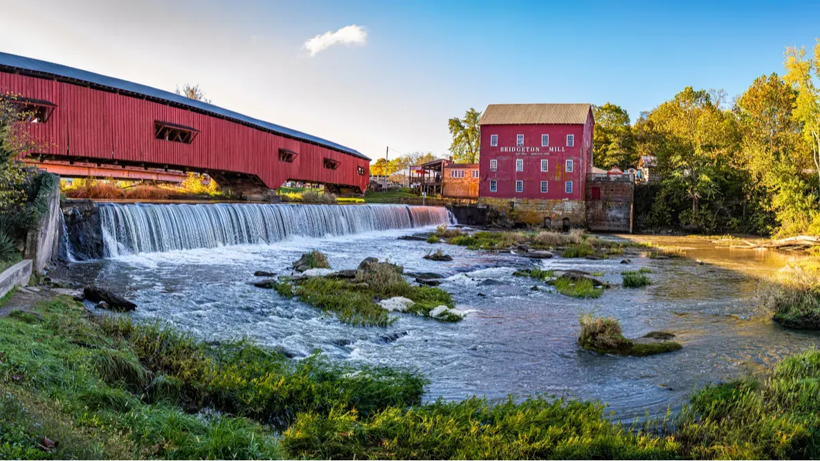 bridgeton in  october 26 2021 the bridgeton mill and