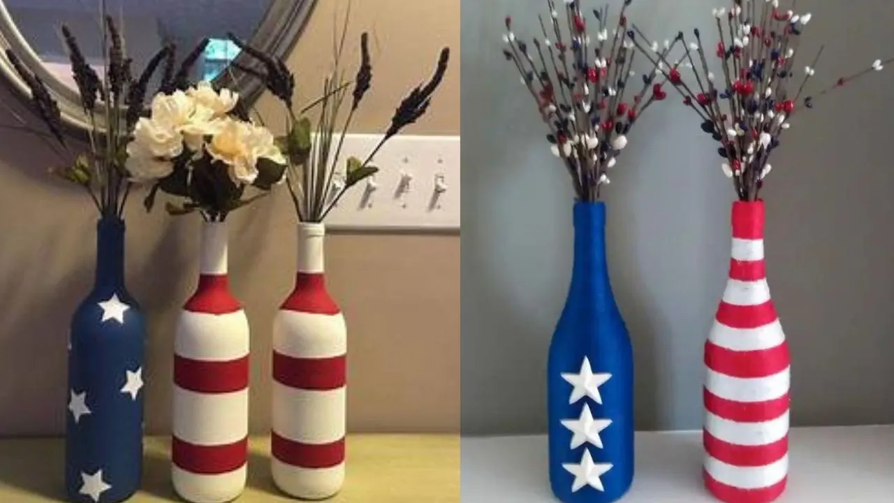 Independence Day theme DIY Jar