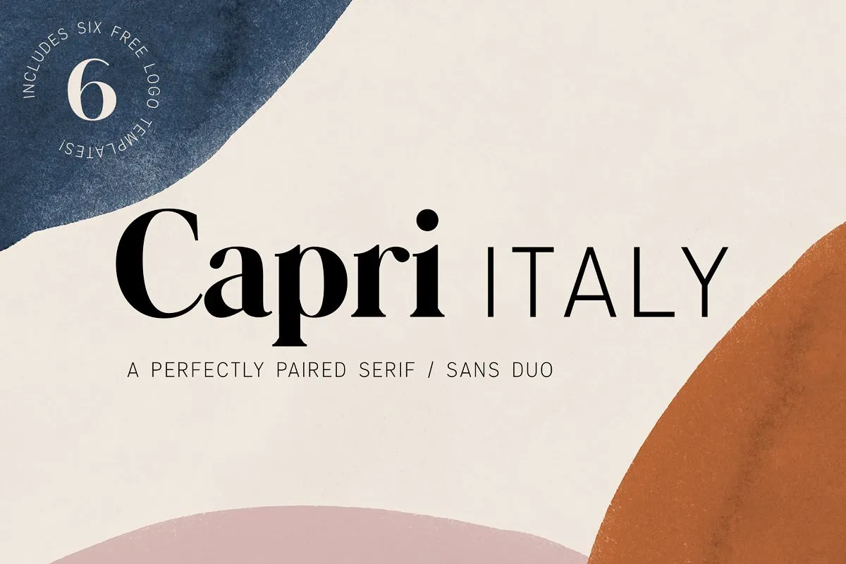 Capri font duo.