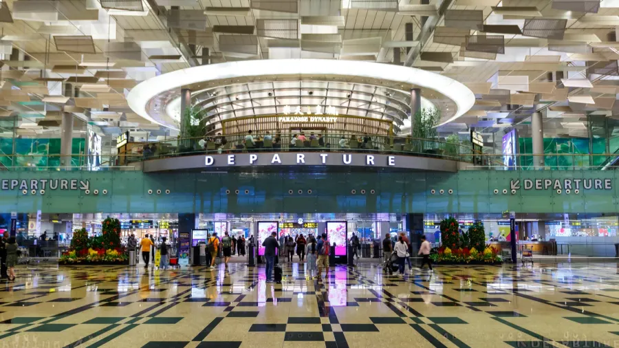 changi singapore  february 2 2023 changi international airport sin